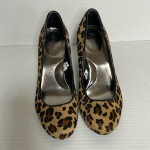 Merona Leopard Calf’s hide Women’s Pumps
